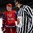 MALMO, SWEDEN - DECEMBER 30: Russia's Nikita Zadorov #16 has words with the linesman during preliminary round action against Finland at the 2014 IIHF World Junior Championship. (Photo by Andre Ringuette/HHOF-IIHF Images)